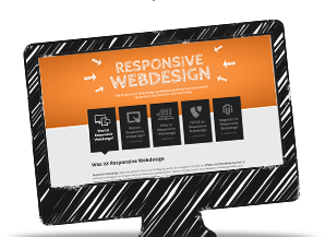 Responsive Webdesign Vorschau: Desktop